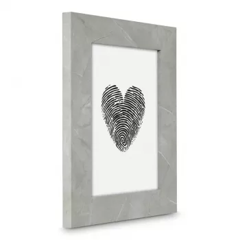 Fotorámik HAMA Lio samostatný MDF sivý pre fotografiu 13×18 cm, certifikát FSC