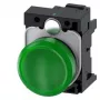 Siemens 3SU1106-6AA40-3AA0 signalizačné svetlo zelené