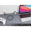 USB4 Gen4x2 C‑na‑C kábel EQUIP 2 m, 80 Gbit/s, PD 240 W, 8K@60Hz, čierny