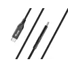Equip USB 4 ultra tenký C‑na‑C kábel, 1,2 m, PD240W, 4K/60Hz, 40 Gbps, čierny