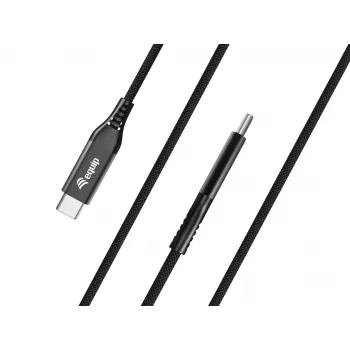 Equip USB 4 ultra tenký C‑na‑C kábel, 1,2 m, PD240W, 4K/60Hz, 40 Gbps, čierny