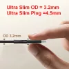 Equip USB 4 ultra tenký C‑na‑C kábel, 1,2 m, PD240W, 4K/60Hz, 40 Gbps, čierny