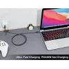 Equip USB 4 ultra tenký C‑na‑C kábel, 1,2 m, PD240W, 4K/60Hz, 40 Gbps, čierny