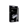 USB-C na Gigabit sieťový adaptér s 3-portovým USB hubom CONCEPTRONIC ABBY25G — USB 3.2 Gen 1, 1 Gbit/s Ethernet, 3x USB-A, hliník, sivý