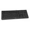 Káblová Full-Size USB klávesnica Cherry KC 1000 QWERTY portugalská čierna