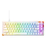 Mechanická herná klávesnica Cherry K5 Pro TMR Compact 65% QWERTY US, káblová USB, RGB, oranžová/biela