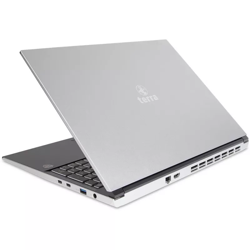 TERRA MOBILE GAMER ELITE 3A AMD Ryzen™ AI 7 350 notebook 40.6 cm (16 palcov) WQXGA 32 GB DDR5-SDRAM 1 TB SSD NVIDIA GeForce RTX 5060 Wi-Fi 6E (802.11ax) Windows 11 Pro nemecká strieborný