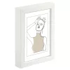 Samostatný rám na obrázok Hama Copenhagen biely sklo MDF 220 mm