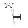 Hama 00220823 TV držiak na stenu/stojan 165,1 cm (65 palcov) čierny