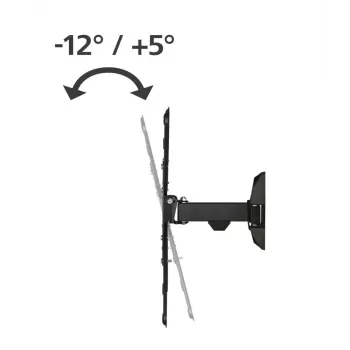Hama 00220823 TV držiak na stenu/stojan 165,1 cm (65 palcov) čierny