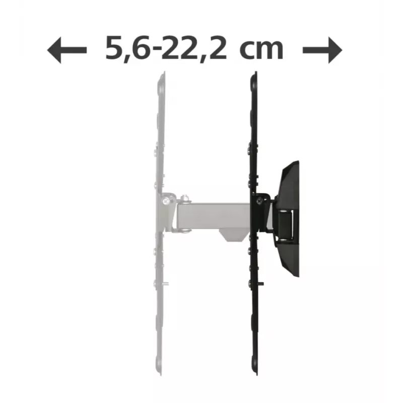 Hama 00220823 TV držiak na stenu/stojan 165,1 cm (65 palcov) čierny