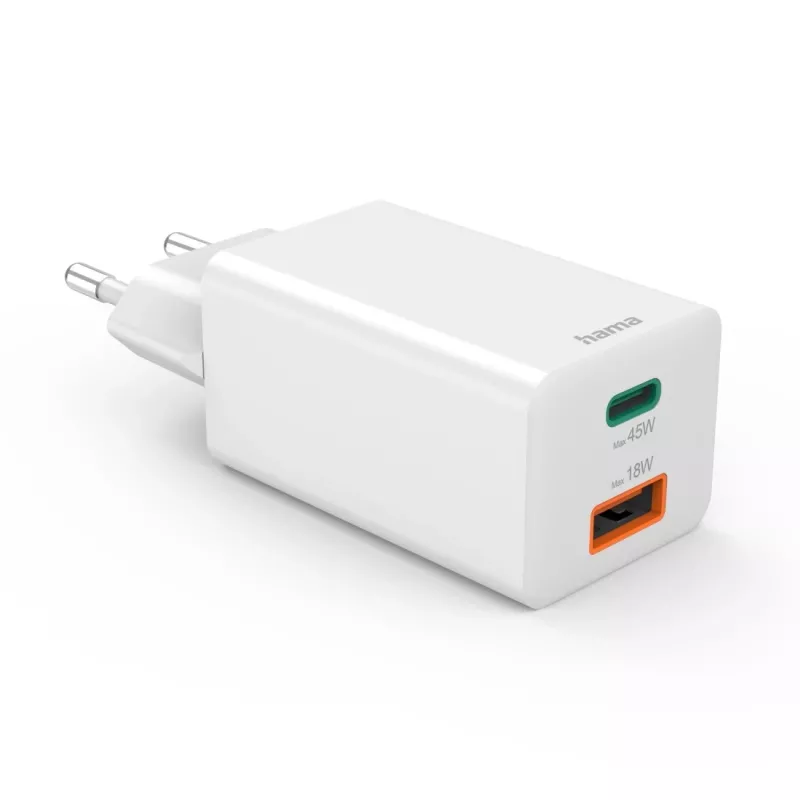 Hama 00125141 mobilná nabíjačka univerzálna biela AC rýchle nabíjanie interiér
