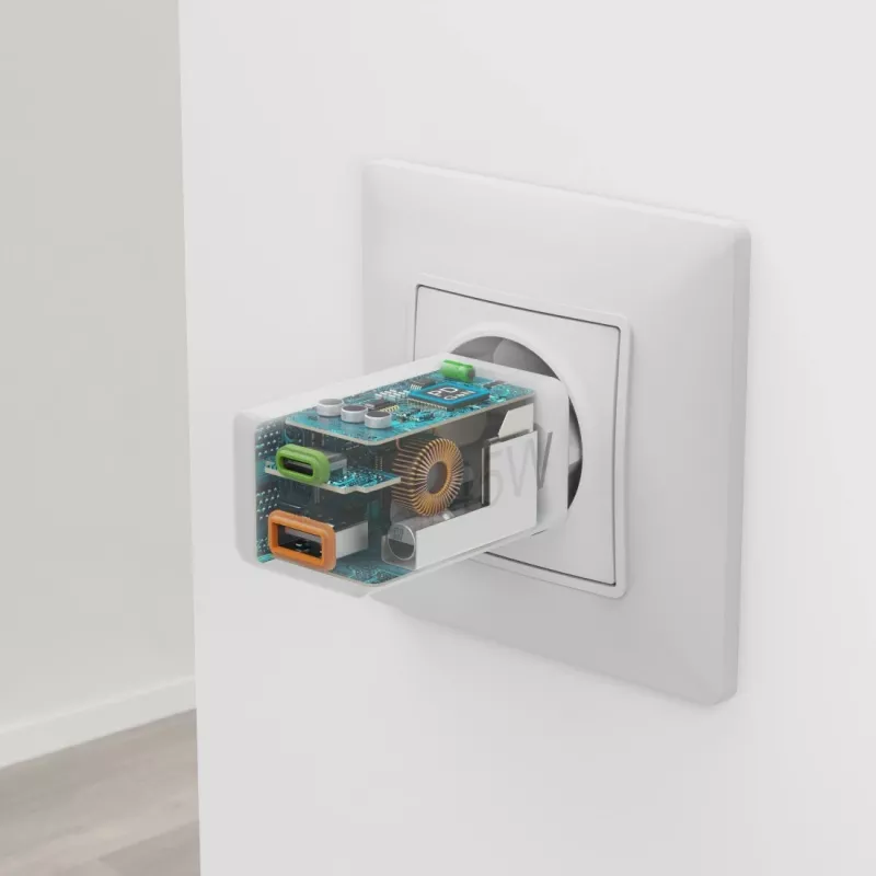 Hama 00125141 mobilná nabíjačka univerzálna biela AC rýchle nabíjanie interiér
