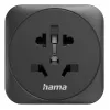 Hama 00223460 adaptér sieťovej zástrčky typ E/F hybrid univerzálny čierny