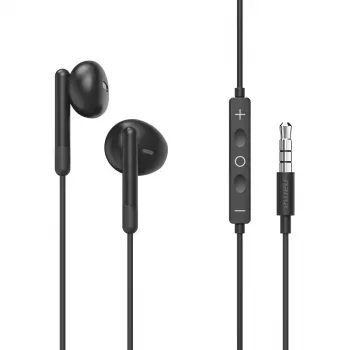Hama Noble headset káblový in-ear hovory/hudba čierny