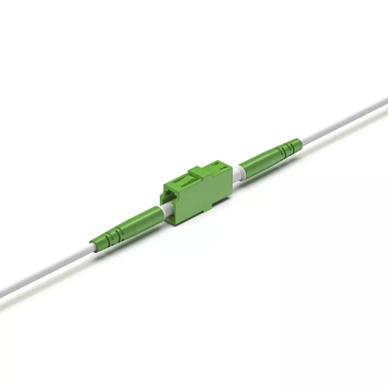 Hama 00200801 adaptér skleneného vlákna LC/APC 1 ks zelený