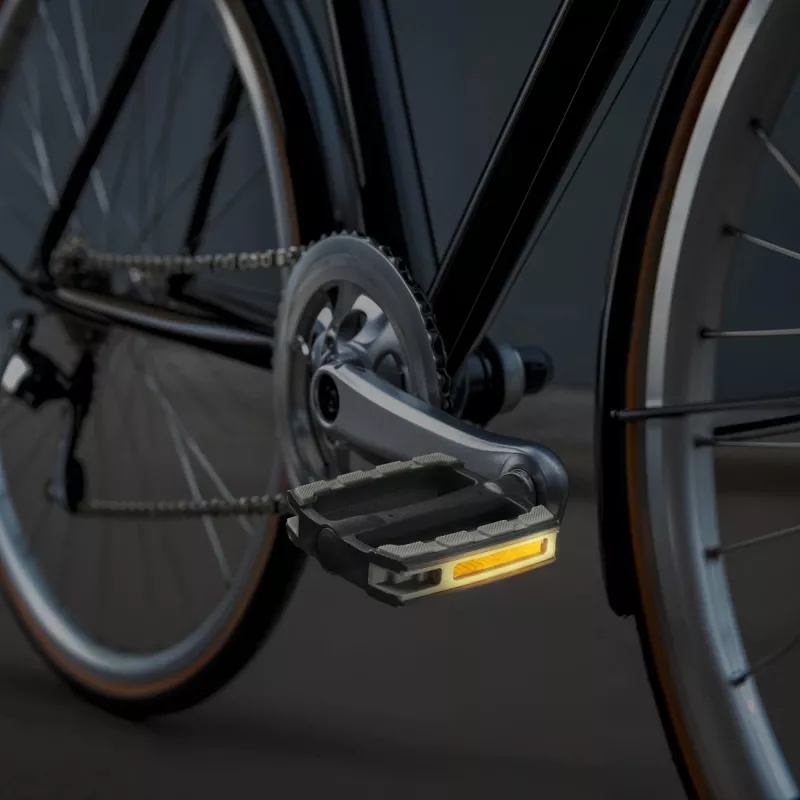 Hama 00178144 bicyklový pedál sivý, čierny 2 ks