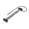 Hama 00200149 dokovacia stanica/replikátor portov pre notebook čierna, sivá