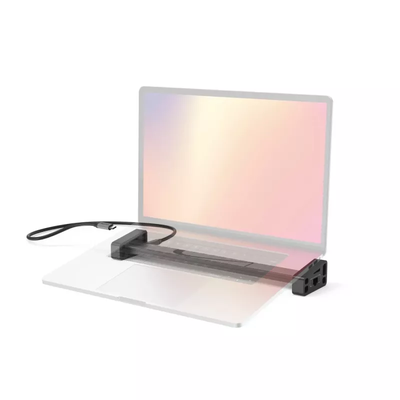 Hama 00200149 dokovacia stanica/replikátor portov pre notebook čierna, sivá