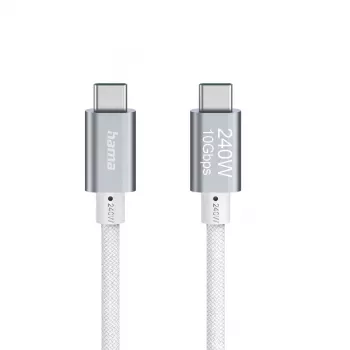 Hama Full-Featured USB kábel USB 3.2 Gen 2 (3.1 Gen 2) 1,5 m USB C biely