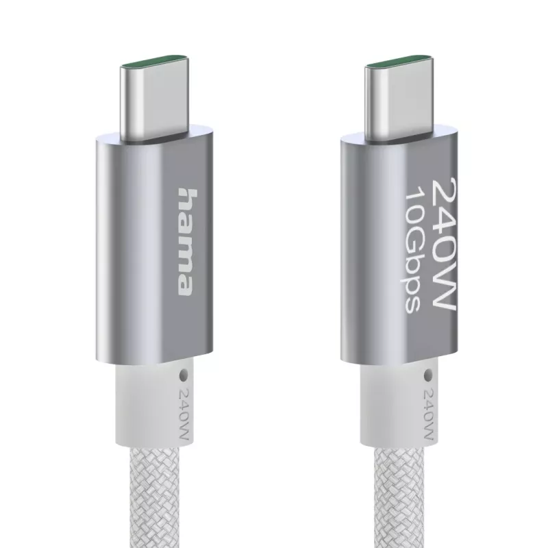 Hama Full-Featured USB kábel USB 3.2 Gen 2 (3.1 Gen 2) 1,5 m USB C biely