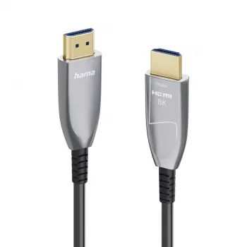Hama 00202036 HDMI kábel 15 m HDMI Type-A (štandard) čierna, sivá, strieborná