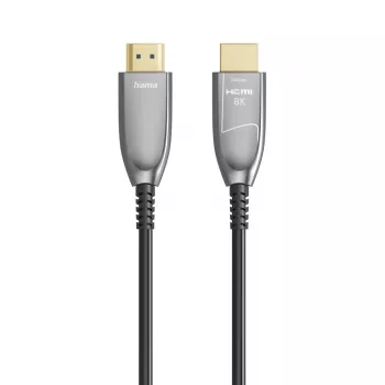 Hama 00202036 HDMI kábel 15 m HDMI Type-A (štandard) čierna, sivá, strieborná