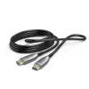 Hama 00202036 HDMI kábel 15 m HDMI Type-A (štandard) čierny, sivý, strieborný