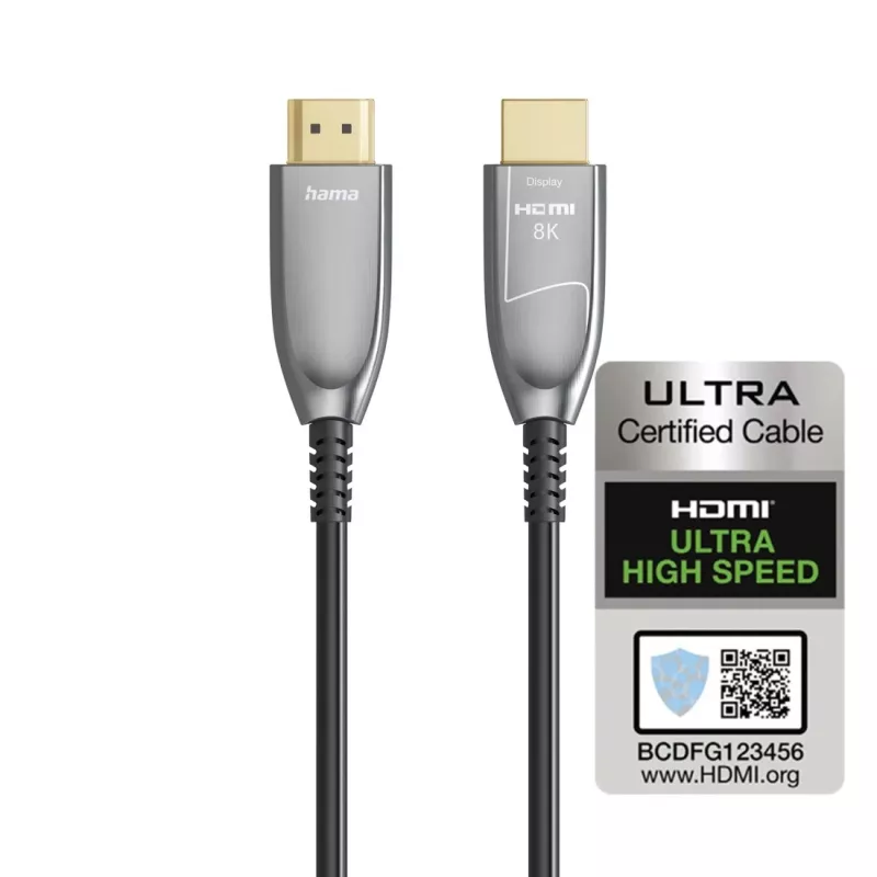 Hama 00202037 optický kábel HDMI AOC Ultra High Speed, 8K, 20 m