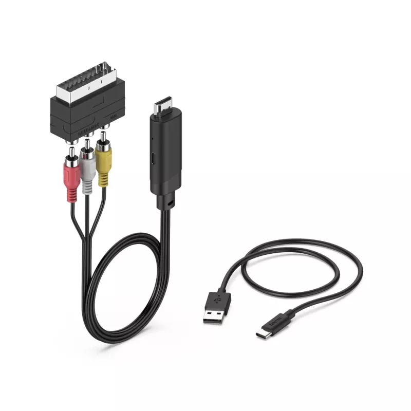 Hama 00205775 video kábel adaptér HDMI Type-A (štandard) SCART (21-pinový) čierny