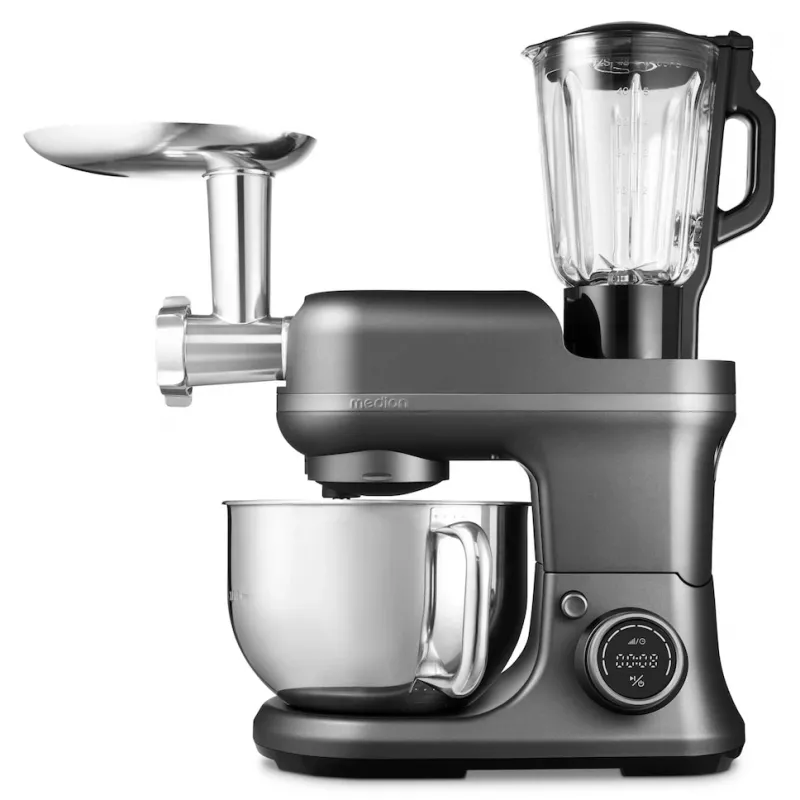 MEDION MD18440 kuchynský robot 1200 W 5 L sivá