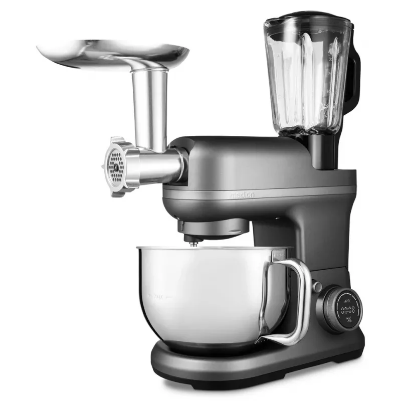 MEDION MD18440 kuchynský robot 1200 W 5 L sivá