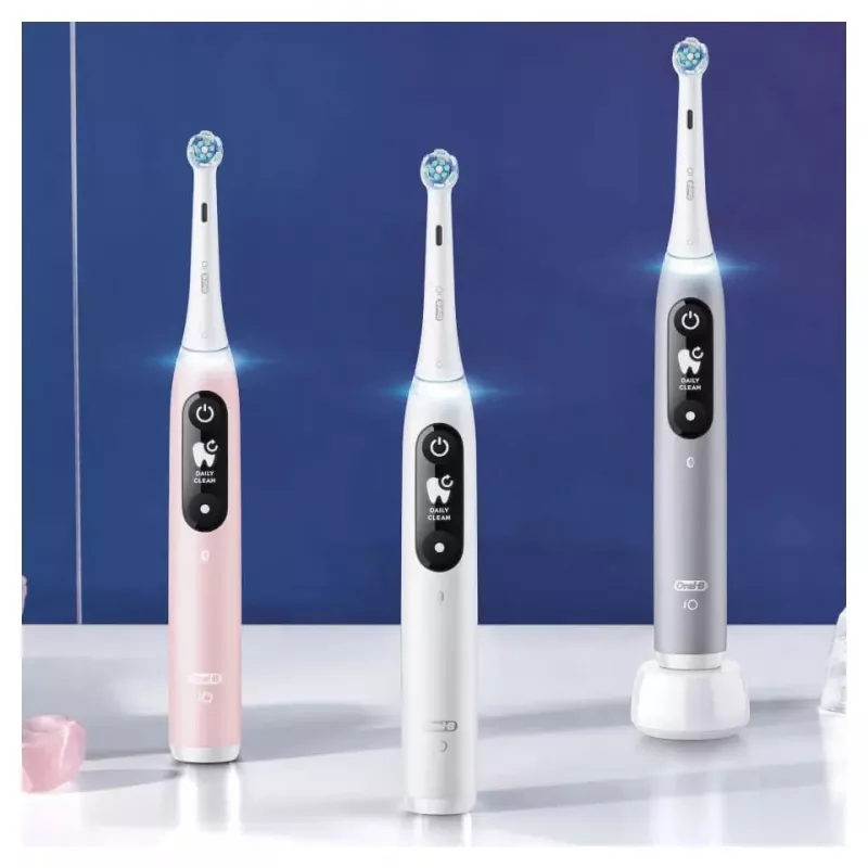 Braun iO Series 6 vibračná zubná kefka pre dospelých sivá