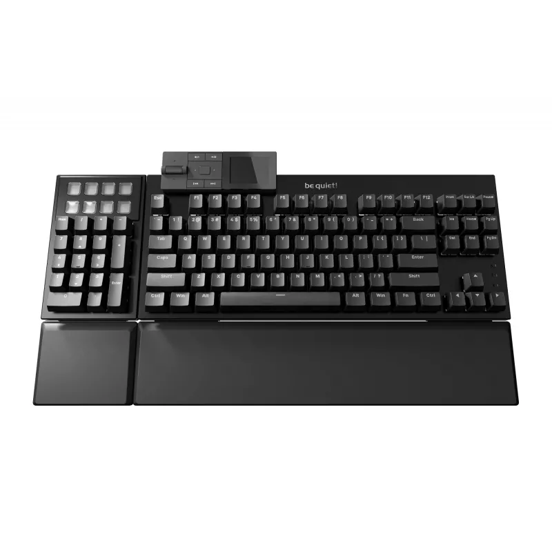 be quiet Dark Mount Silent Linear FR ISO klávesnica herná USB AZERTY francúzska čierna
