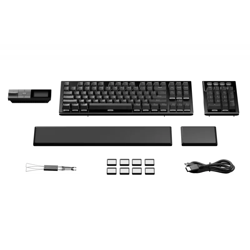 be quiet Dark Mount Silent Linear FR ISO klávesnica herná USB AZERTY francúzska čierna