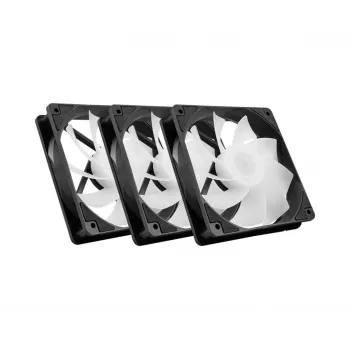PC skriňový ventilátor MSI MAG F120 ARGB x3 — 120 mm, 1300 ot/min, hydraulické ložisko, čierny