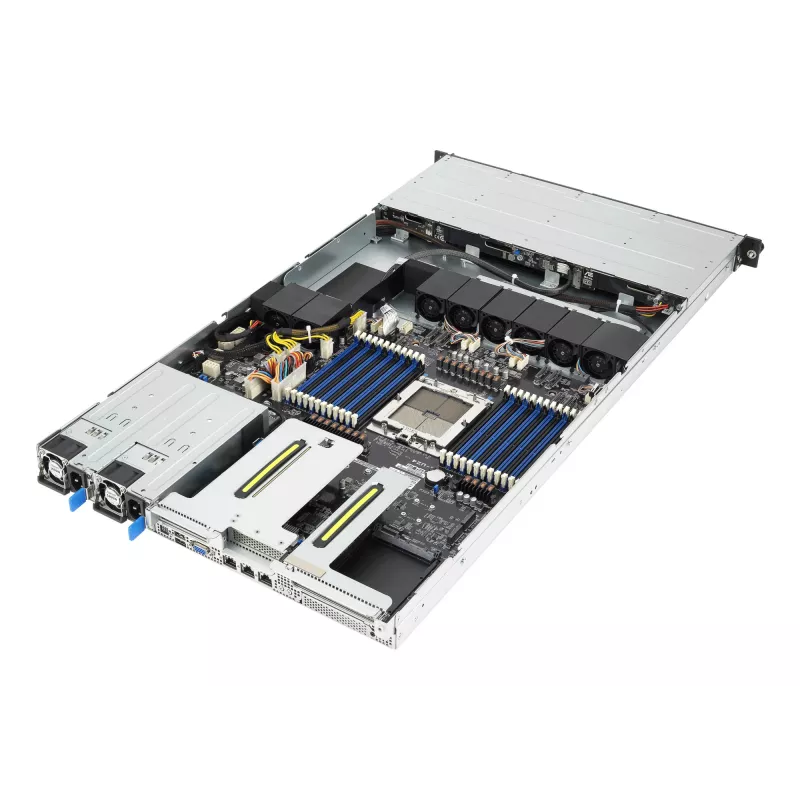 ASUS RS501A-E12-RS4 LGA 6096 Rack (1U) čierna, strieborná