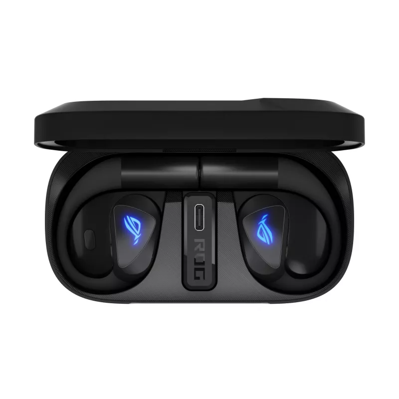 Headset ASUS ROG Cetra Open Wireless TWS Bluetooth ušný háčik čierny, 20–20000 Hz, 116 g