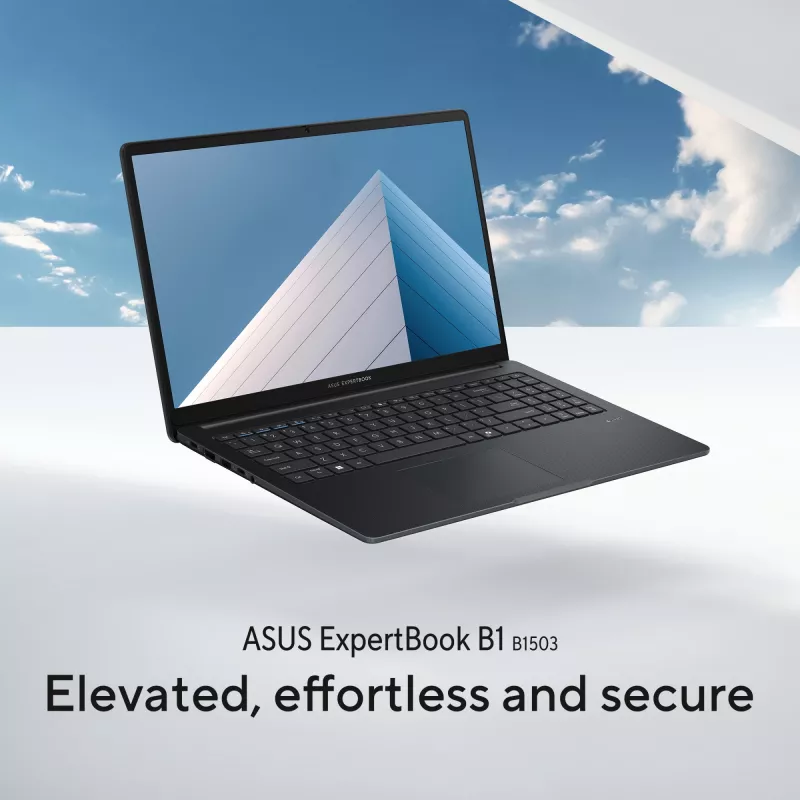 ASUS ExpertBook B1 B1503CVA-S78424X Intel Core 7 150U notebook 39,6 cm (15,6 inch) Full HD 32 GB DDR5-SDRAM 1 TB SSD Wi-Fi 6E (802.11ax) Windows 11 Pro US International sivý