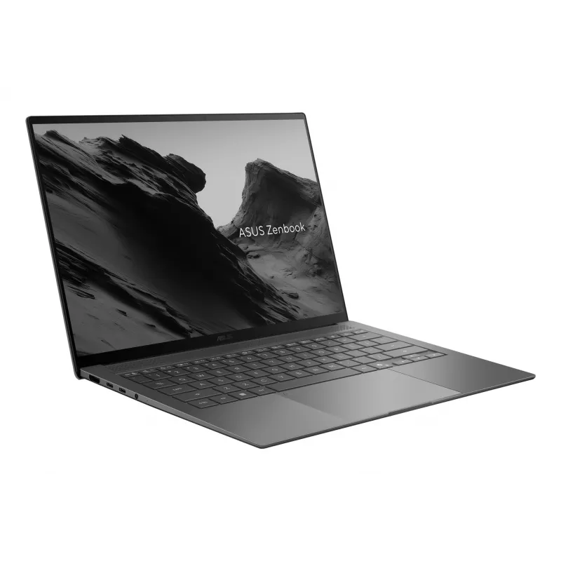 Notebook ASUS Zenbook S14 UX5406AA-SU052W — Intel Core Ultra 9 386H, 14 inch 3K dotykový displej, 32 GB LPDDR5x, 1 TB SSD, Windows 11 Home, sivý