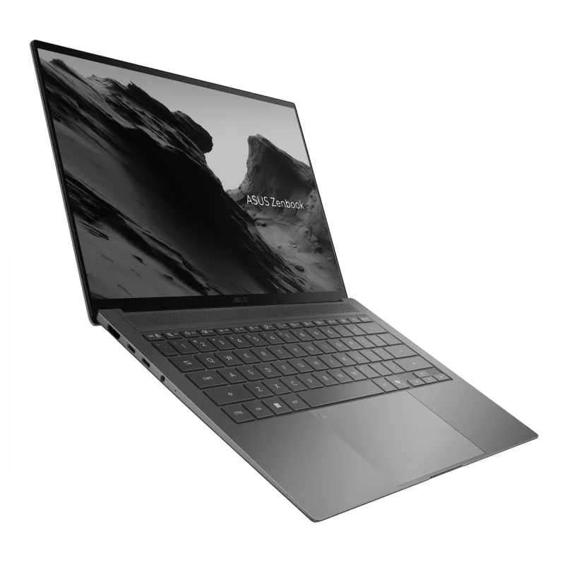 Notebook ASUS Zenbook S14 UX5406AA-SU052W — Intel Core Ultra 9 386H, 14 inch 3K dotykový displej, 32 GB LPDDR5x, 1 TB SSD, Windows 11 Home, sivý