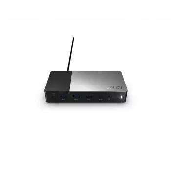 MSI USB-C dokovacia stanica Gen 2 USB 3.2 Gen 2 (3.1 Gen 2) Type-C čierna