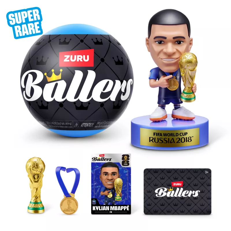 ZURU FIFA WORLD CUP 2026™ Ballers Series 1, 3 roky, FIFA, čierna