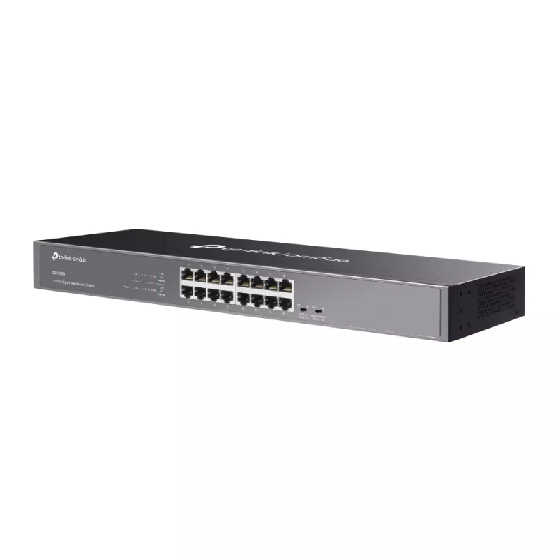 TP-Link Omada DS1016G sieťový switch neupravovaný Gigabit Ethernet (10/100/1000) 1U čierny