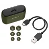 JVC Powerful Sound TWS zelená, True Wireless Stereo (TWS), 20 - 20000 Hz, hovory/hudba, 8,2 g, headset, zelená