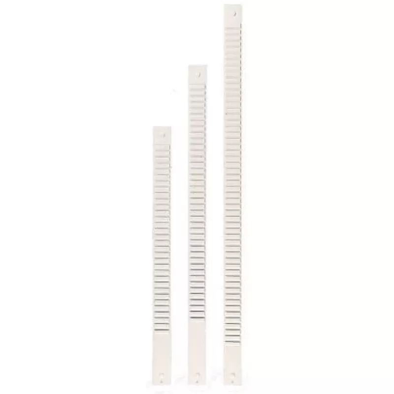 Nobo T-Card kovové panely veľkosť 2, 32 priehradiek, sivá, 64 mm, 655 mm, 210 g, 64 mm, 13 mm