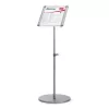 Nobo Essence A3 stojan na displej, strieborný, 463 mm, 1475 mm, 300 mm, 2,3 kg, 420 mm