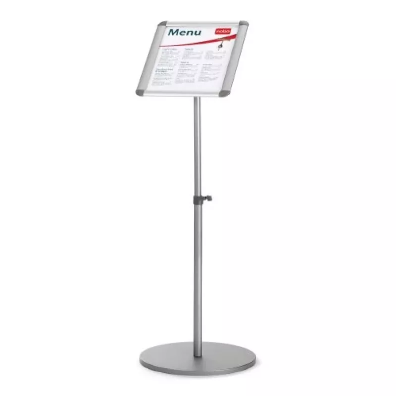 Nobo Essence A3 stojan na displej, strieborný, 463 mm, 1475 mm, 300 mm, 2,3 kg, 420 mm