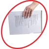 Rexel protišmykový A4 zakladač číry (25), polypropylén (PP), transparentný, 20 listov, 25 ks