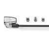 Kensington ClickSafe 2.0 3-in-1 kľúčový zámok na notebook (Master Keyed FT)